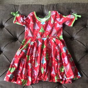 Eleanor Rose Christmas Dress, Size 6-7